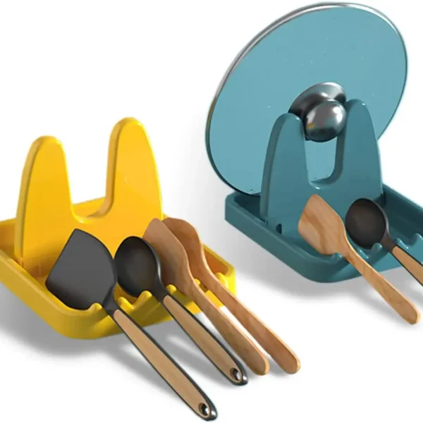 1PCS stove top lid & utensil holder